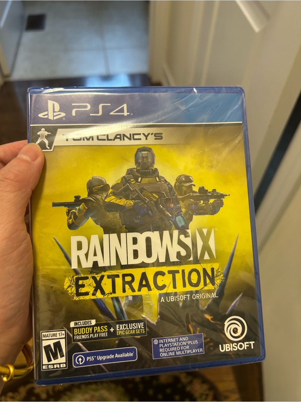 Tom Clancy's Rainbow Six Extraction (PS4) – Yellow Cover
